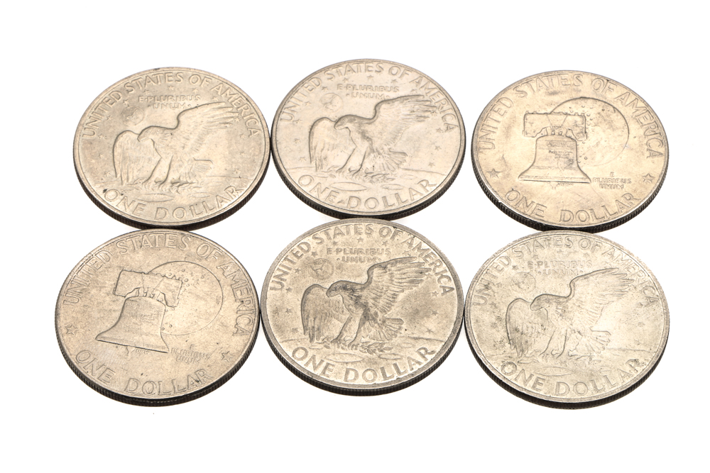 Group of Modern U.S. Dollar Coins