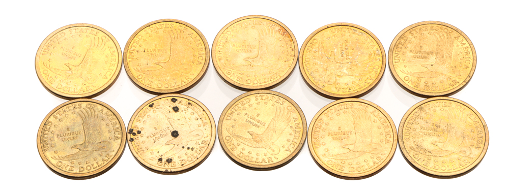 Group of Modern U.S. Dollar Coins