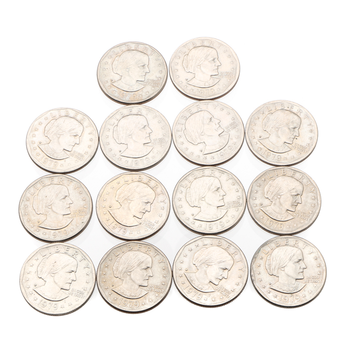 Group of Modern U.S. Dollar Coins