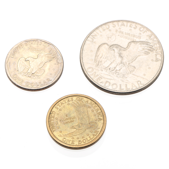 Group of Modern U.S. Dollar Coins