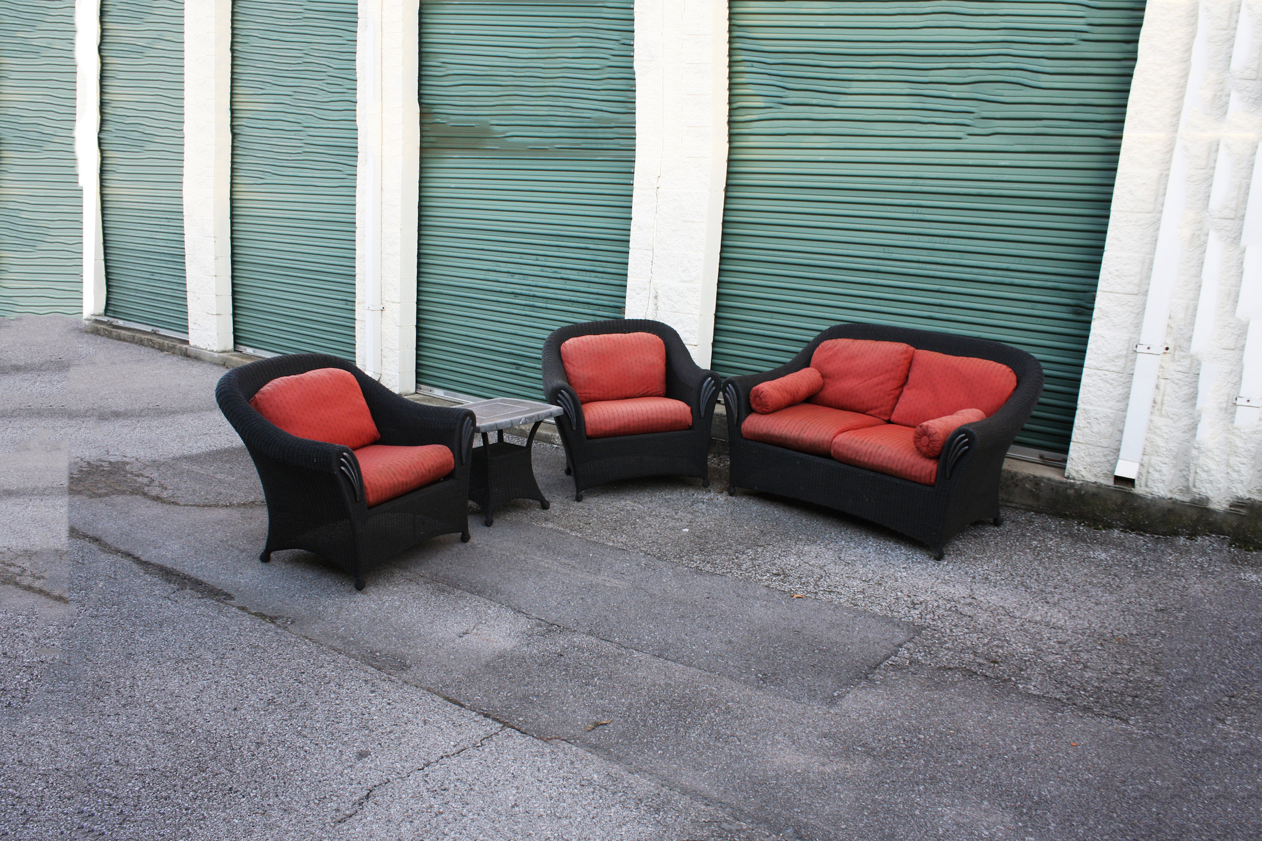 Outdoor Wicker Patio Set