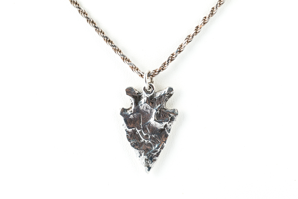 James Avery Sterling Silver Arrowhead Pendant Necklace