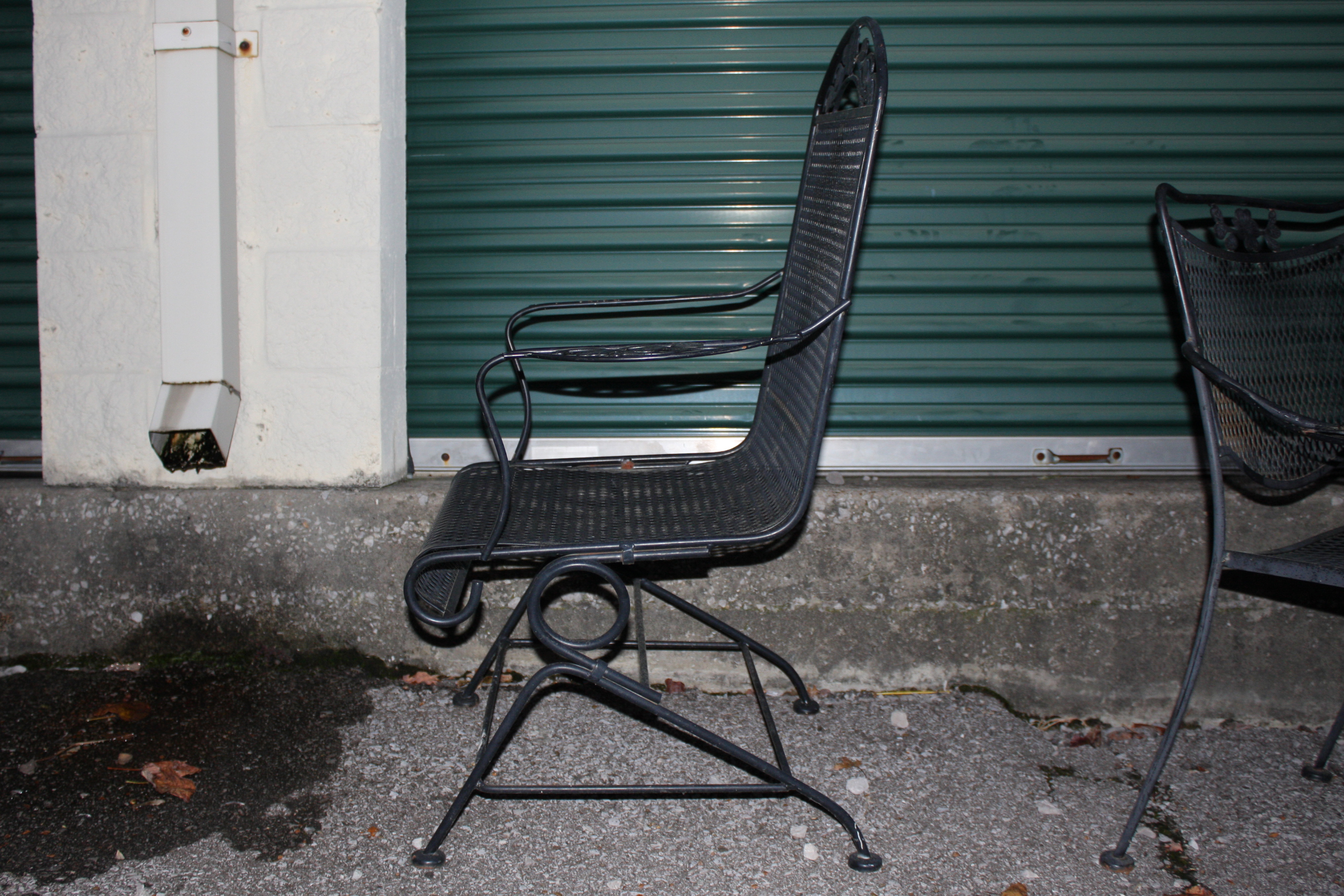 Outdoor Metal Table and Chairs