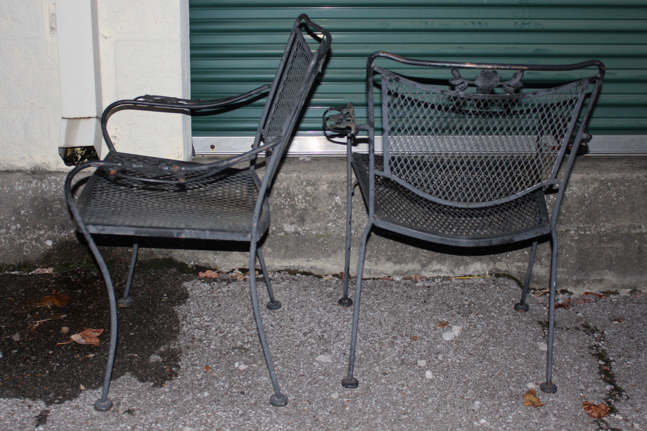 Outdoor Metal Table and Chairs