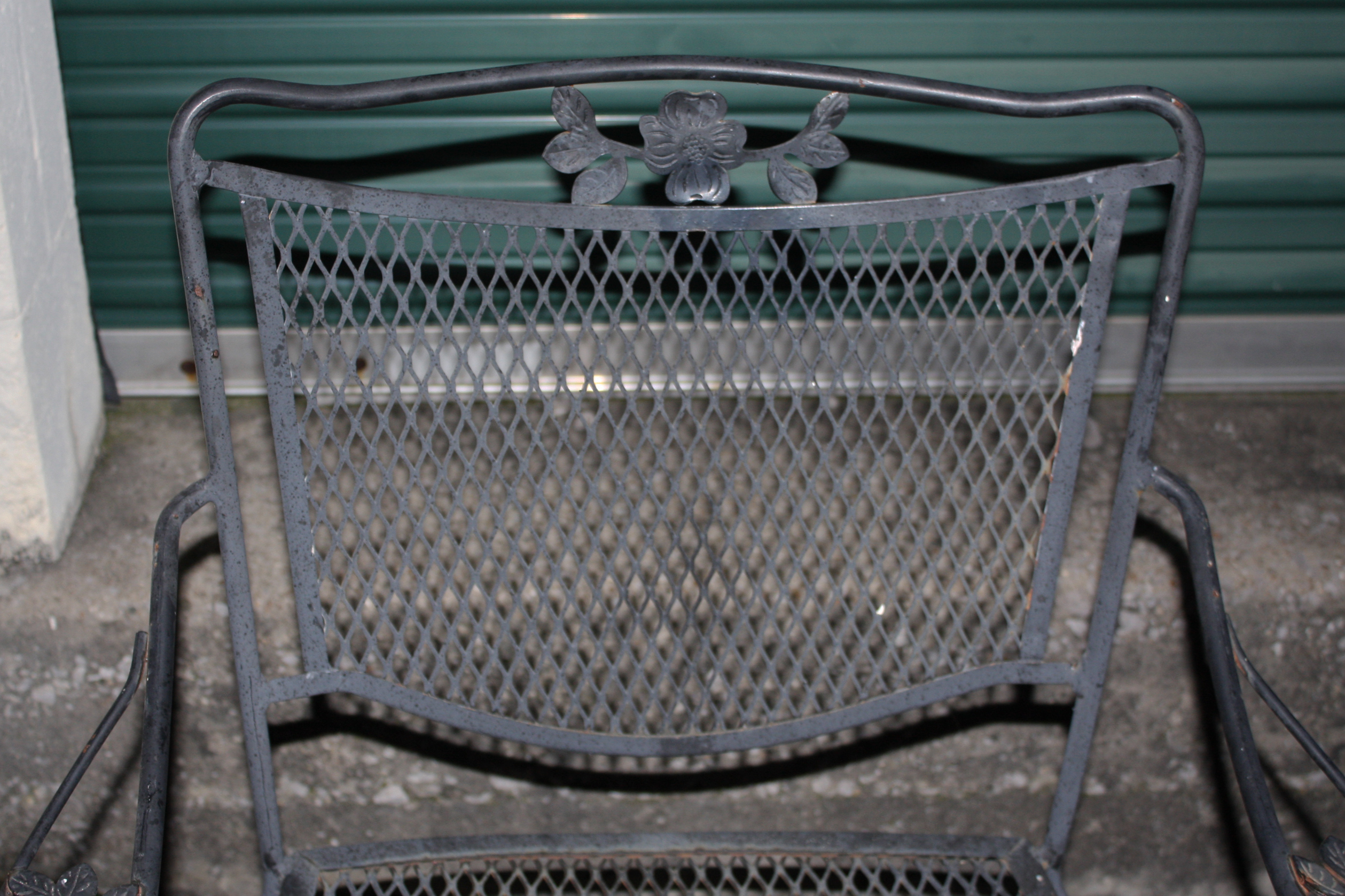 Outdoor Metal Table and Chairs