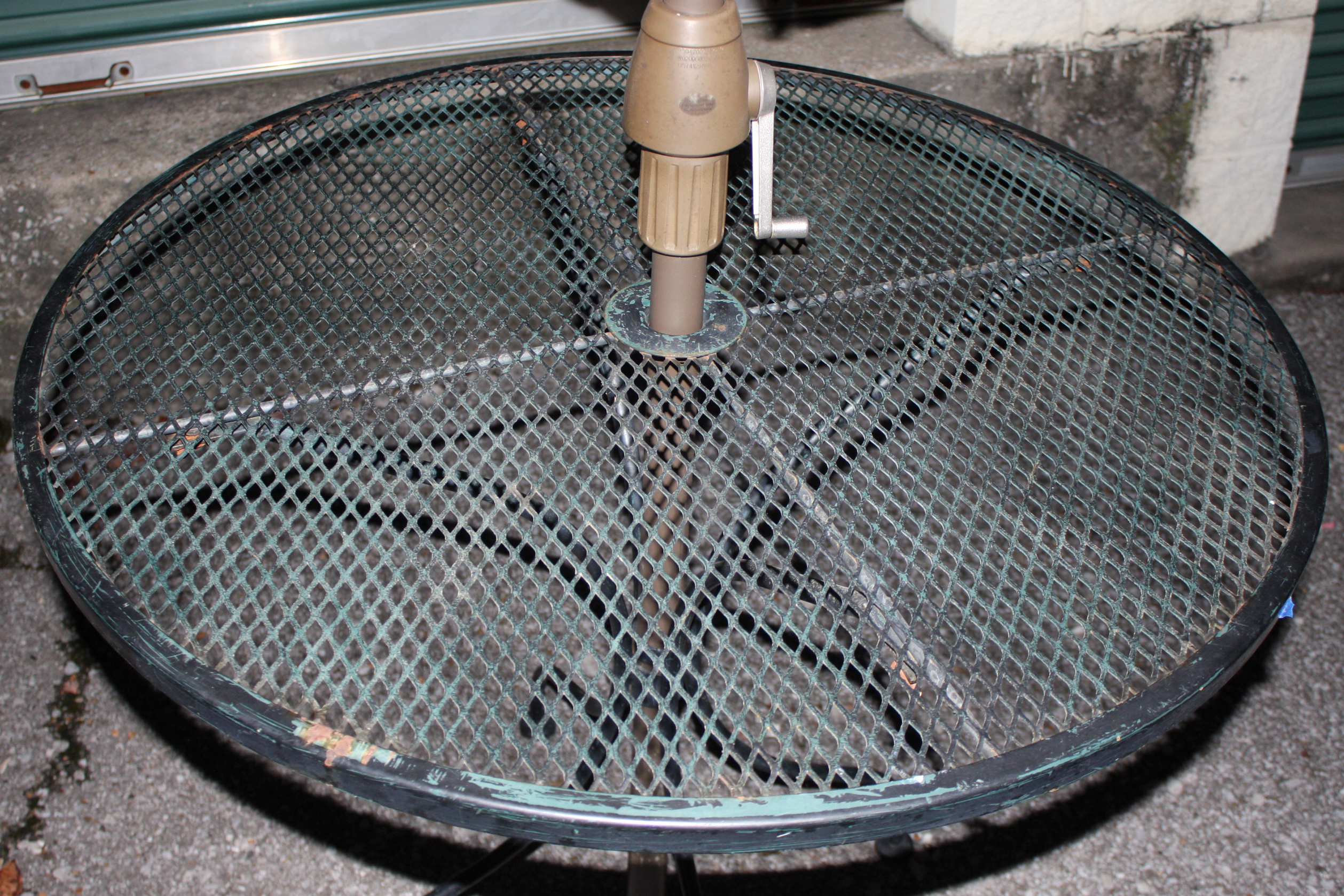 Outdoor Metal Table and Chairs