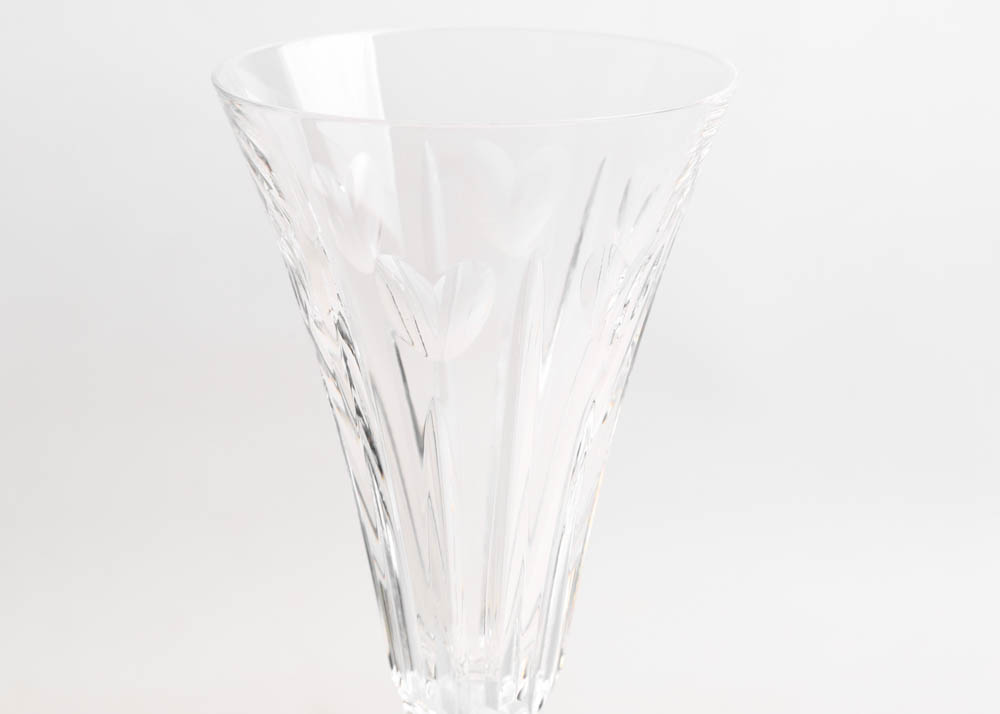 Waterford Millennium Series "Love" Toasting Flutes