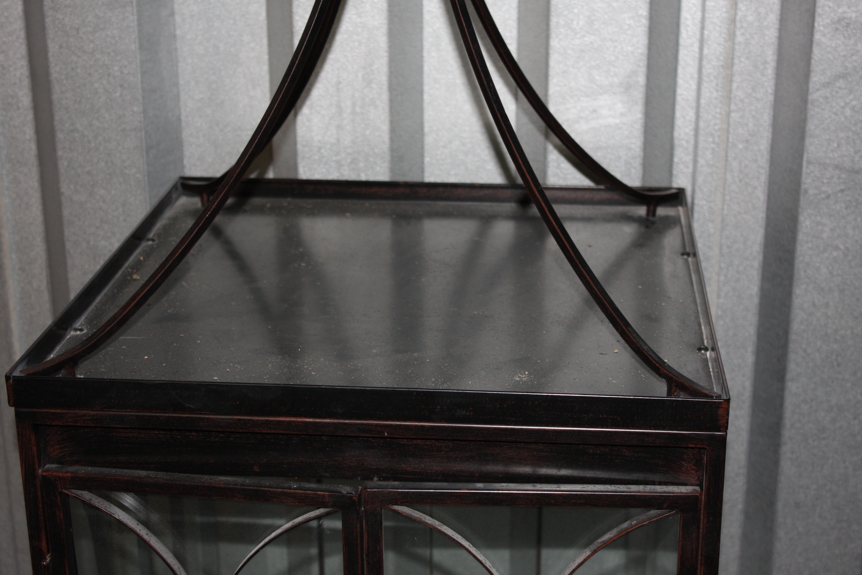 Contemporary Wardian Case Style Terrarium