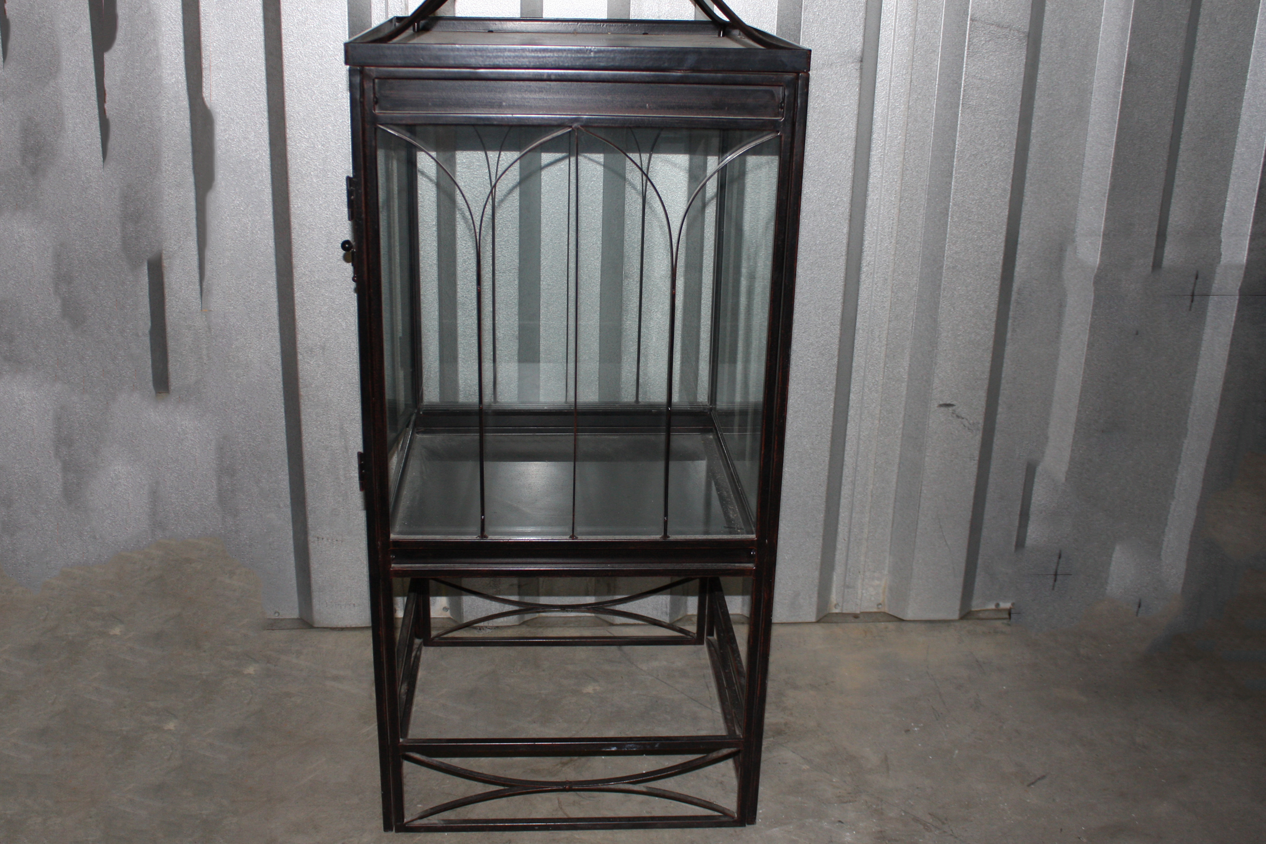 Contemporary Wardian Case Style Terrarium