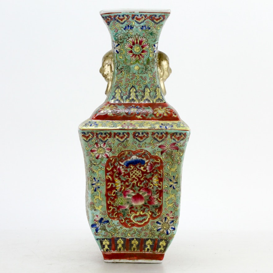 East Asian Ceramic Vase