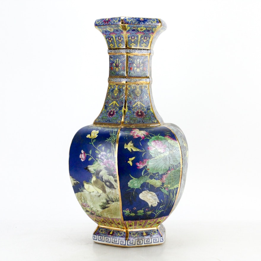 East Asian Ceramic Vase
