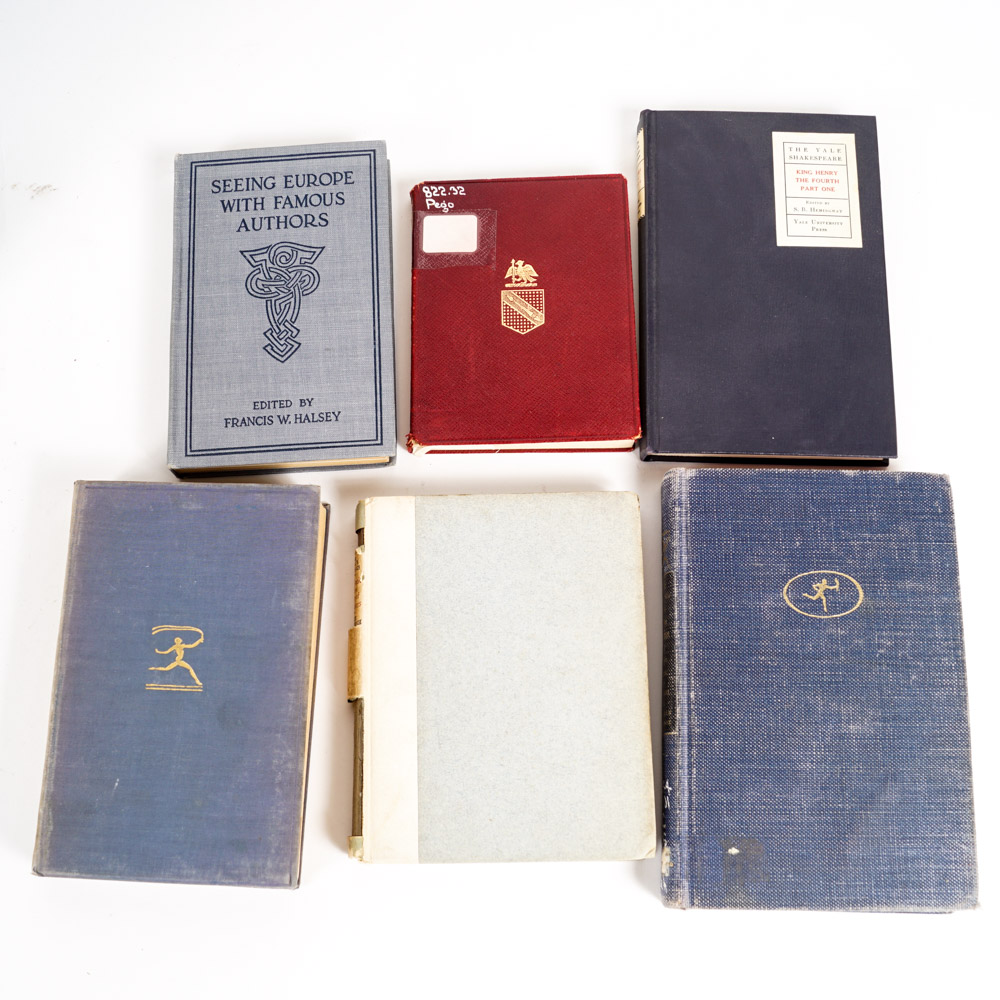 Assorted Antique and Vintage Hardcover Books