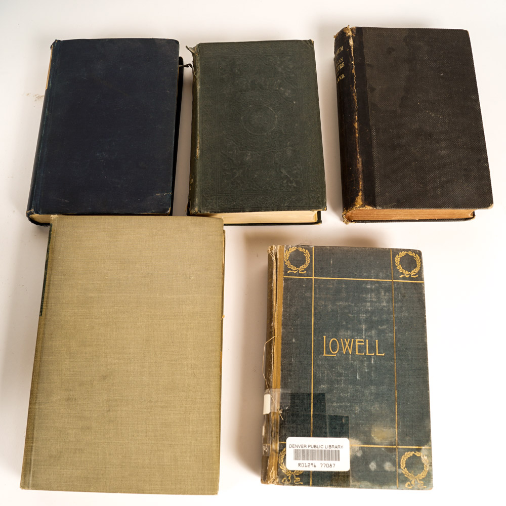 Assorted Antique and Vintage Hardcover Books