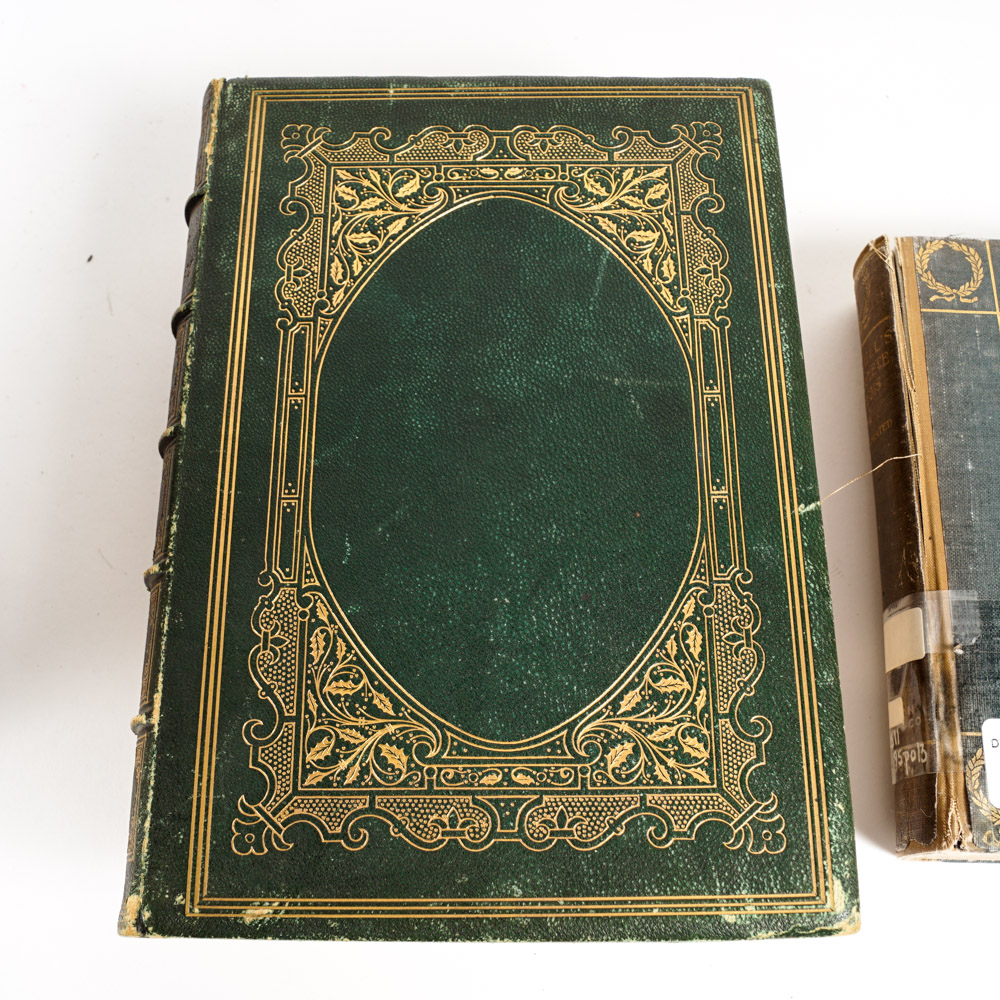 Assorted Antique and Vintage Hardcover Books