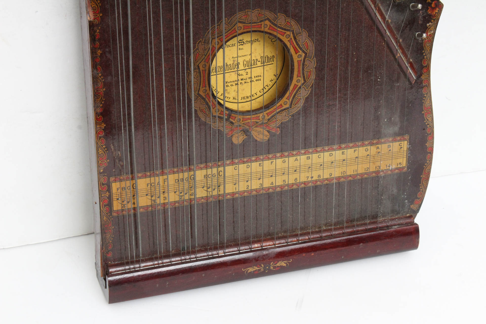 Vintage Oscar Schmidt Menzenhauer Guitar-Zither