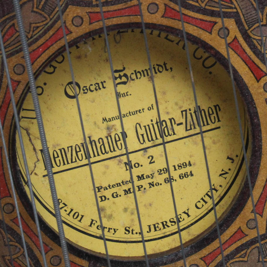 Vintage Oscar Schmidt Menzenhauer Guitar-Zither