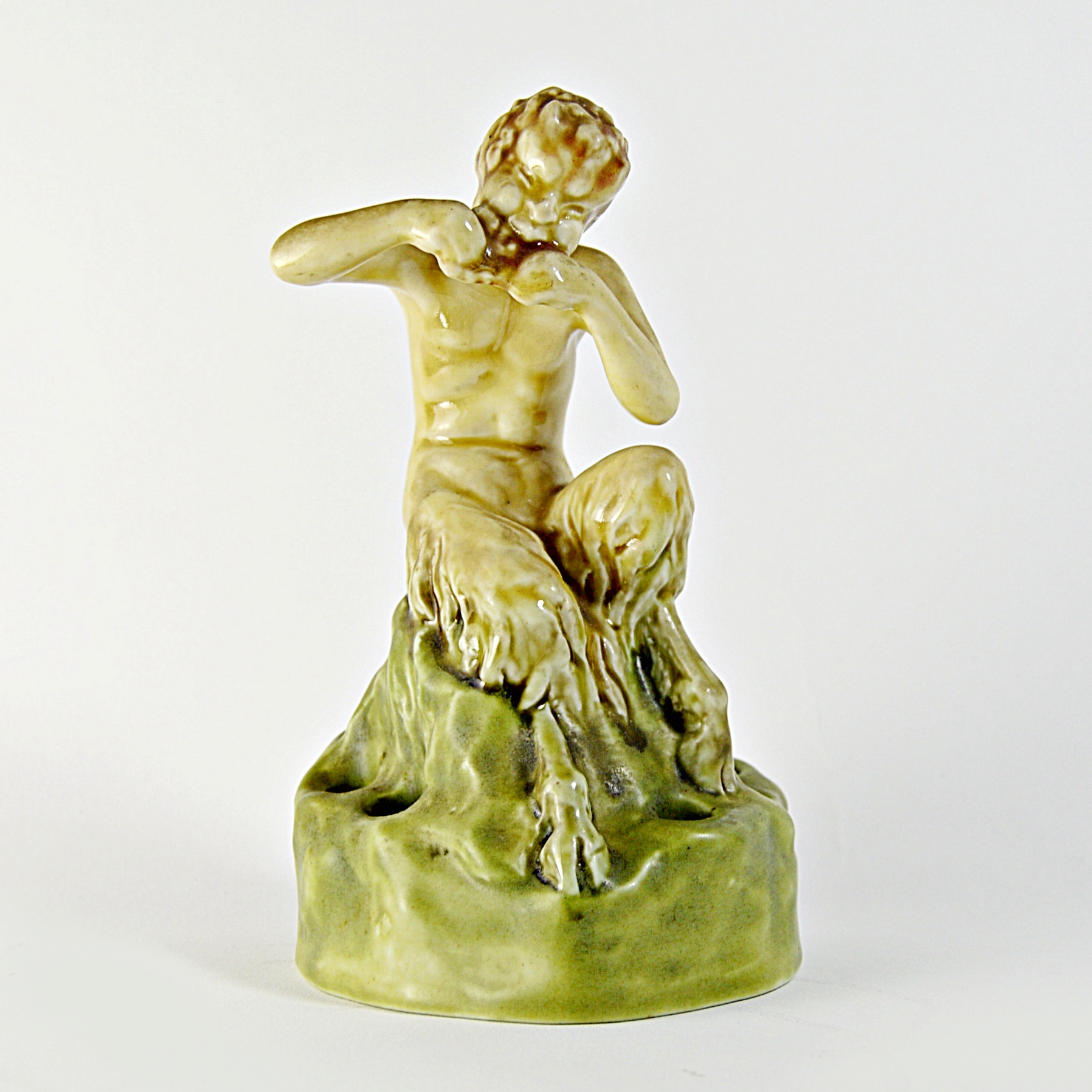 1922 William P. McDonald Rookwood Pottery Satyr Flower Frog