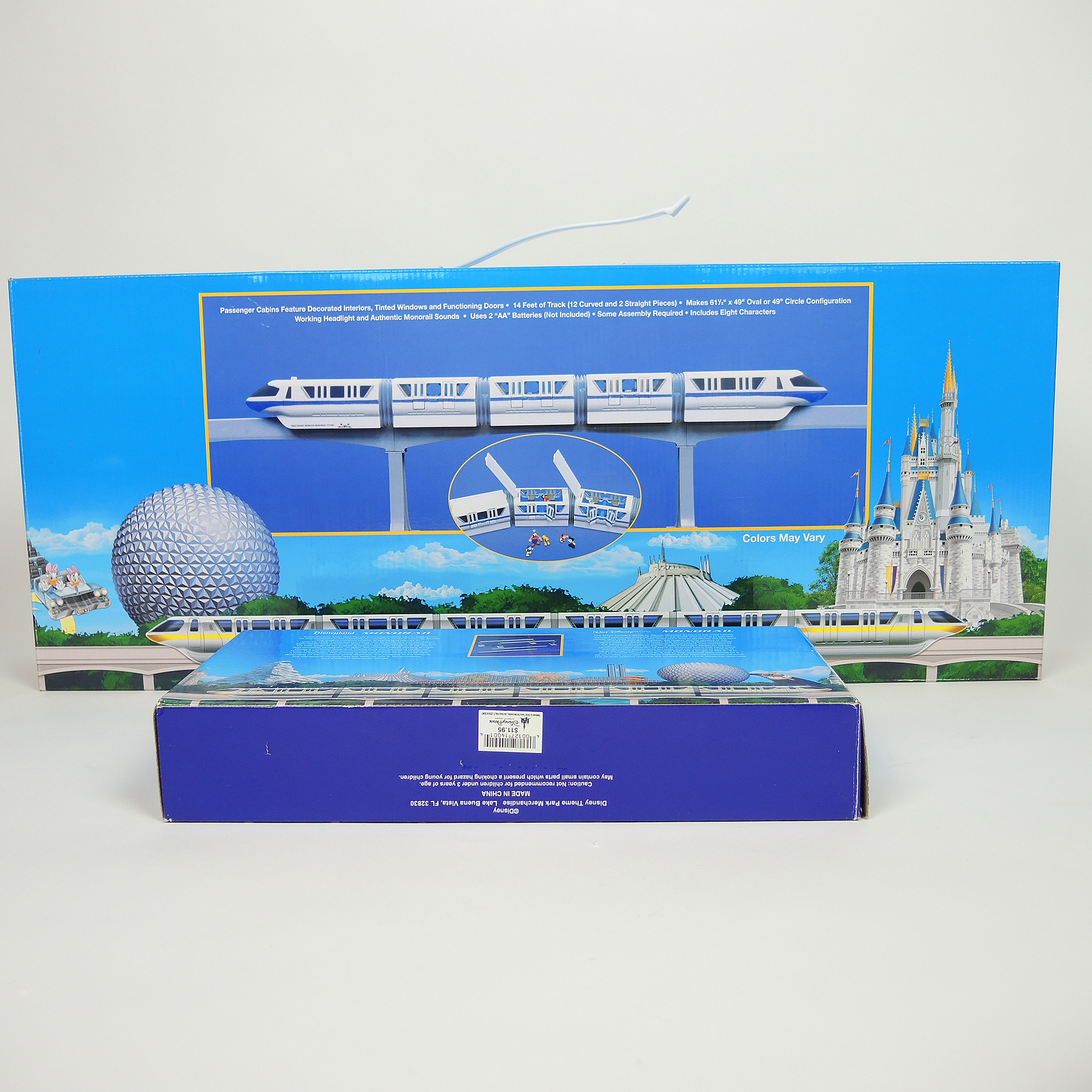 Disney Monorail Playset With Additional Track