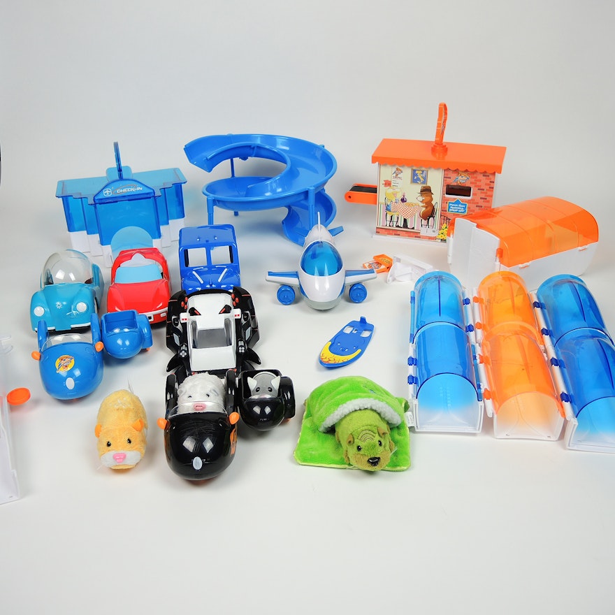 Collection of ZhuZhu Pets and Accessories