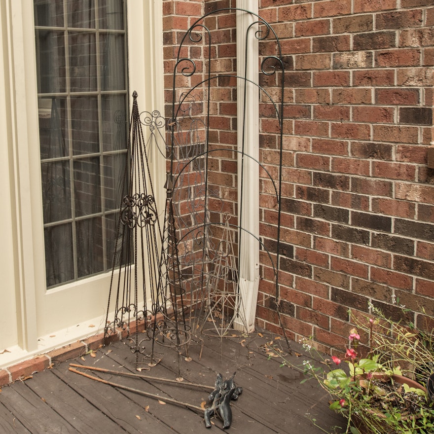 Garden Trellises and Stakes