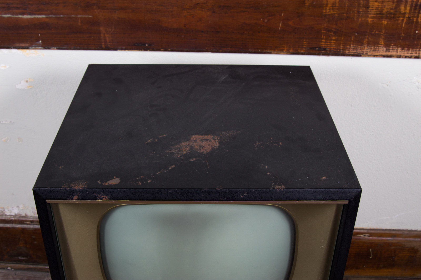 Vintage Motorola Television with Stand