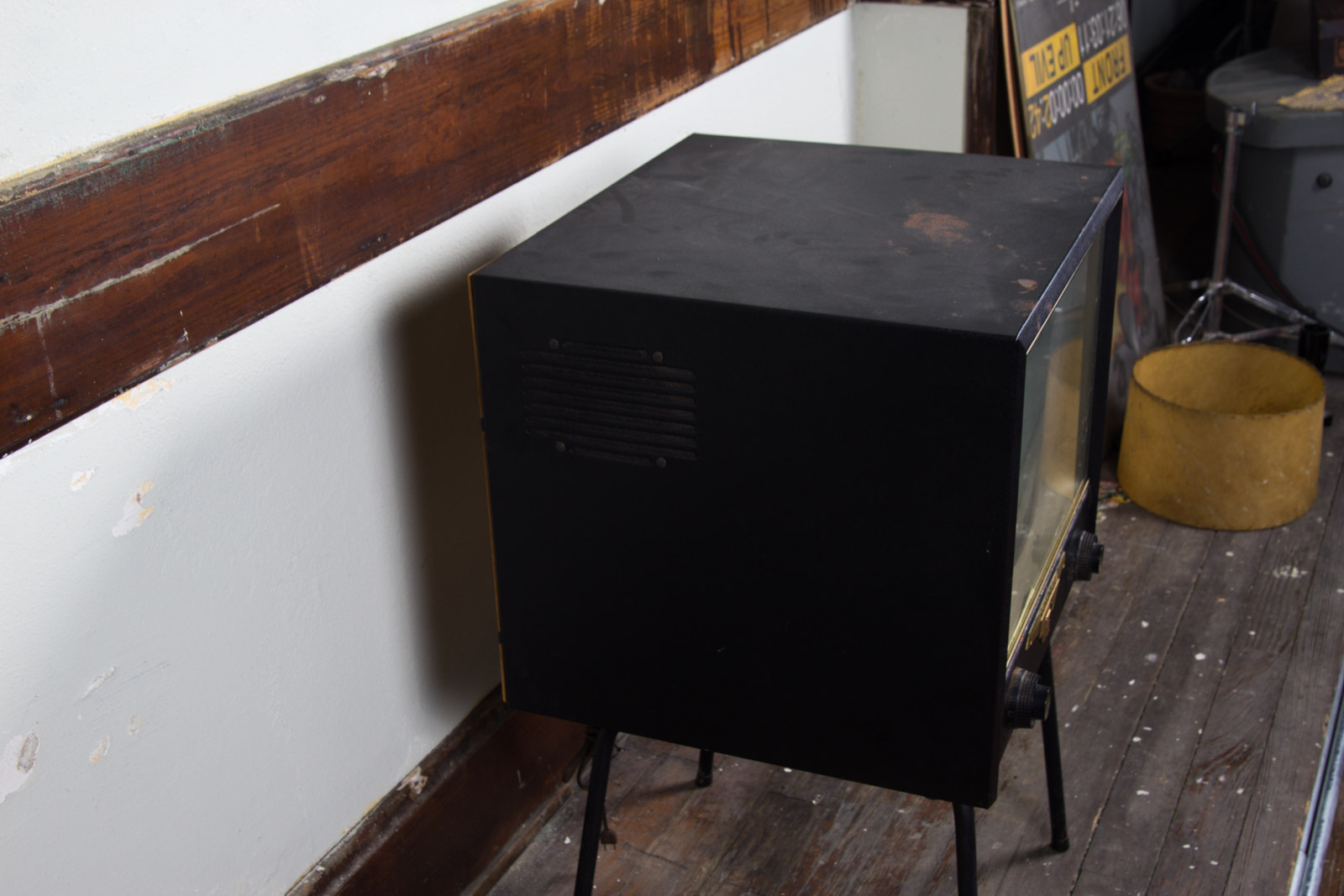 Vintage Motorola Television with Stand