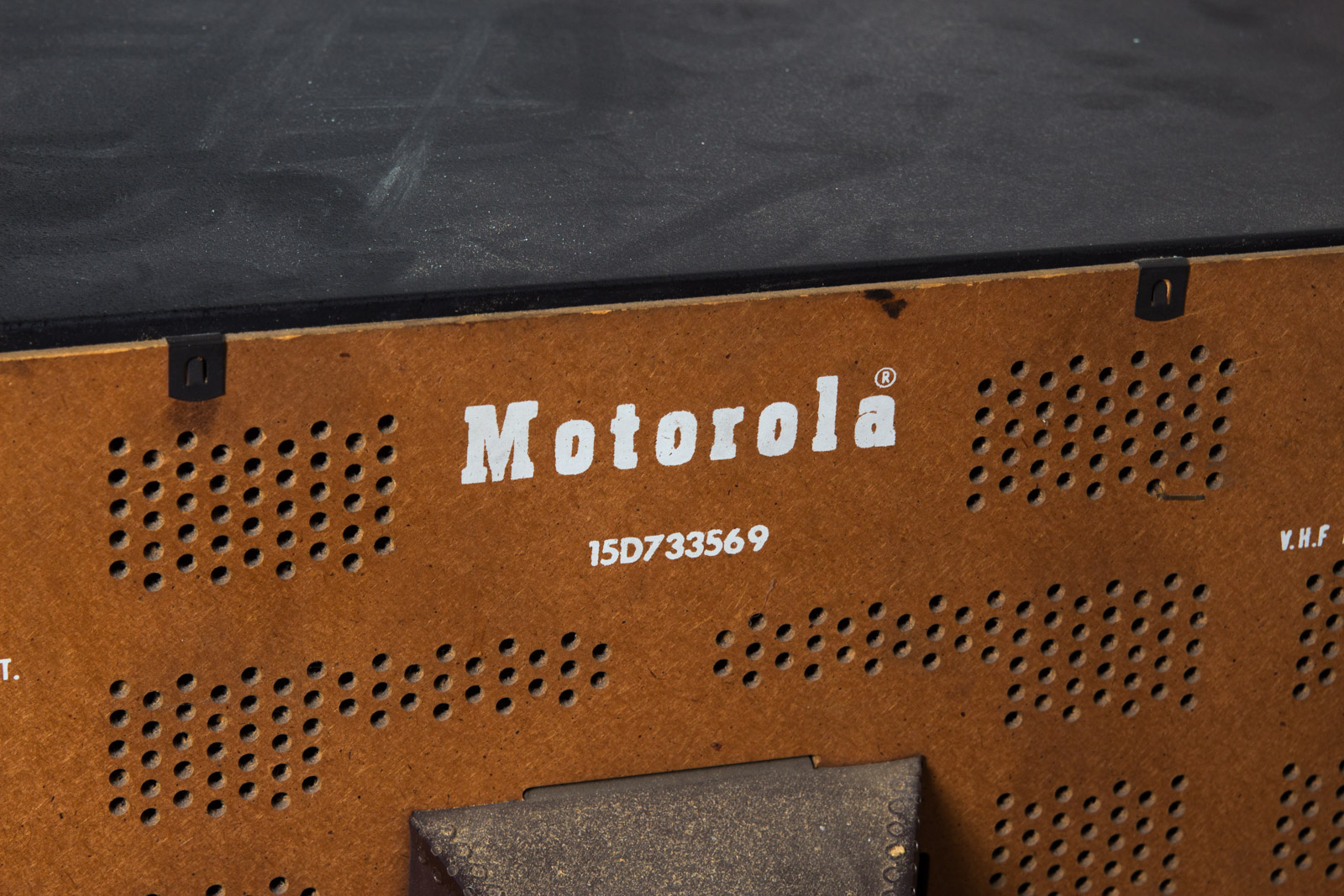 Vintage Motorola Television with Stand