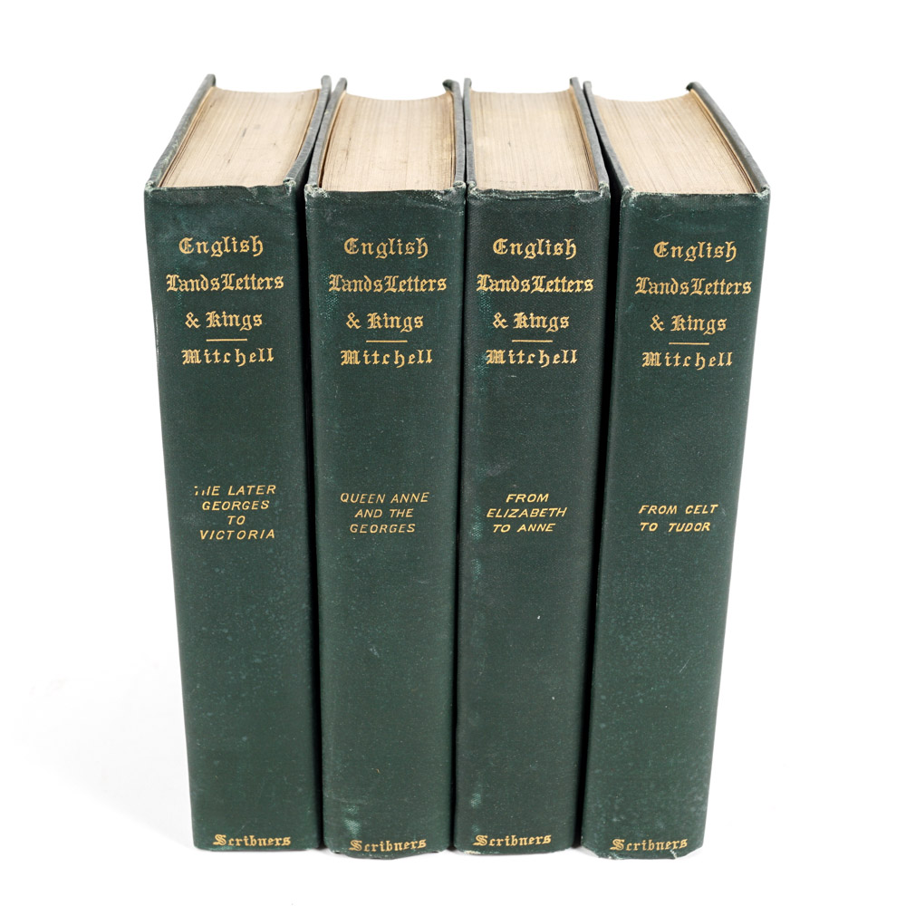 Antique Volumes of "English Lands Letters and Kings"