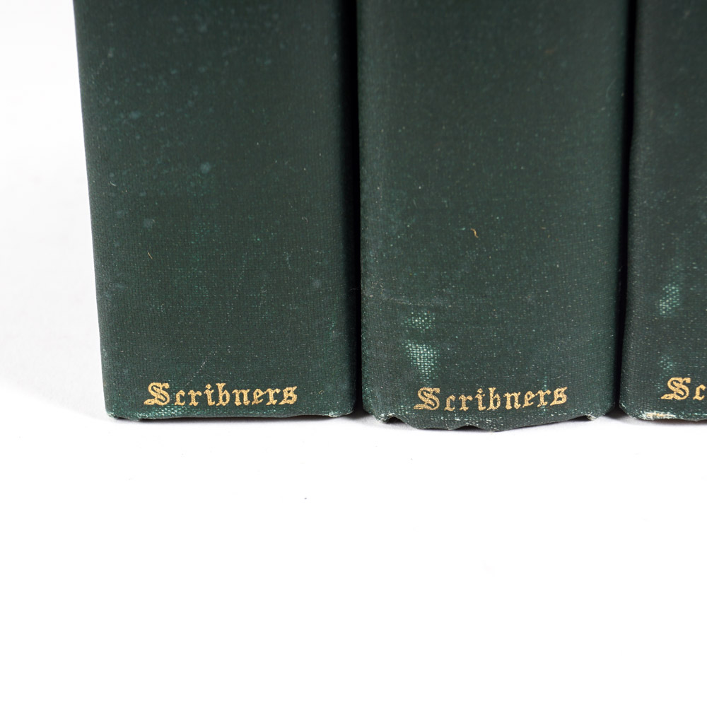 Antique Volumes of "English Lands Letters and Kings"