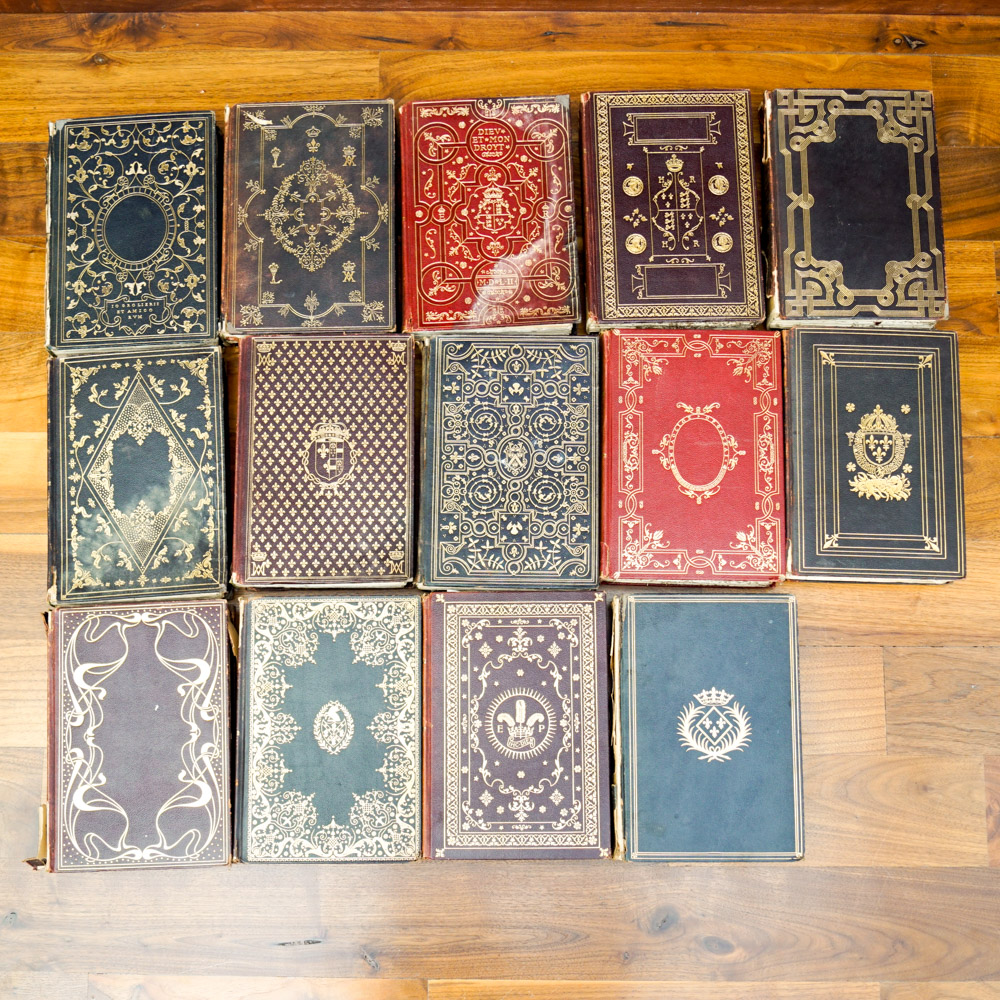 Vintage History Book Collection "The Great Events by Famous Historians"