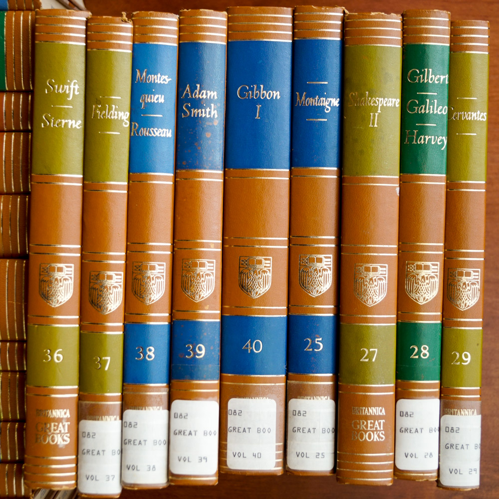 1952 Encyclopedia Brittanica "Great Books of the Western World" Collection