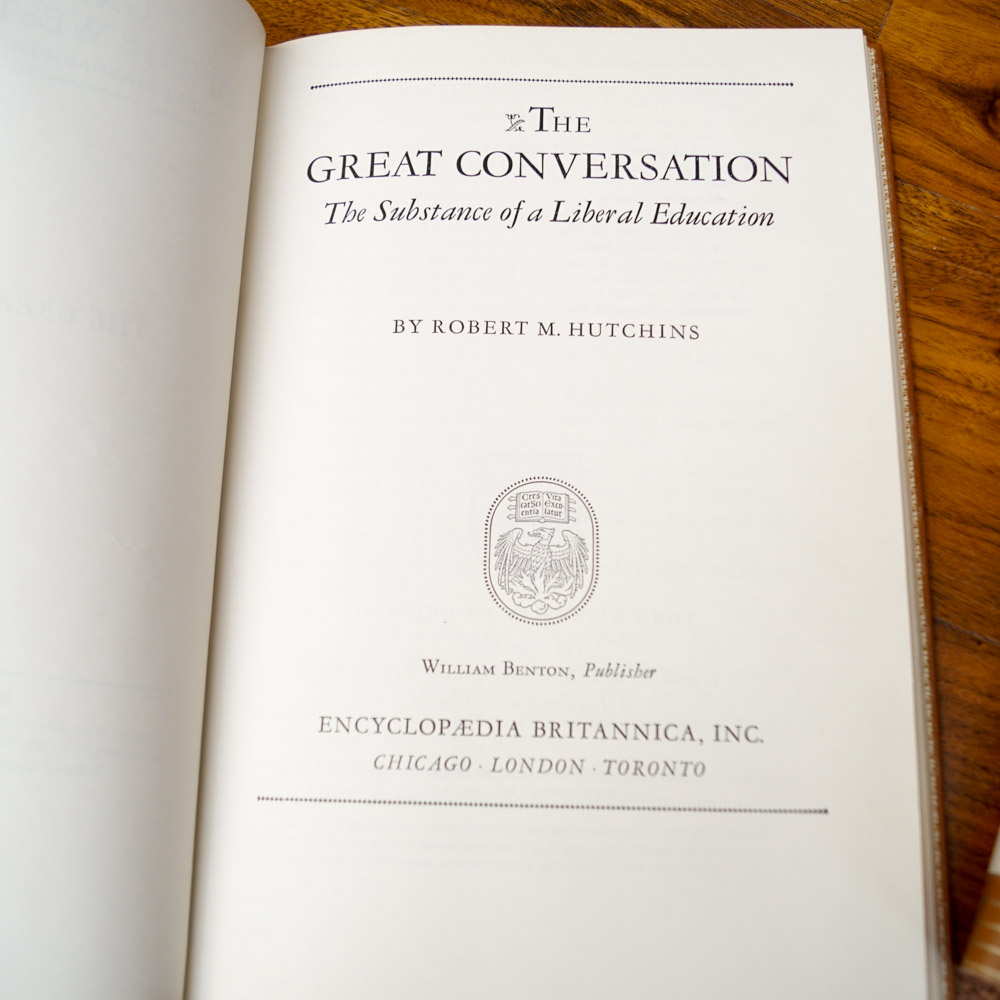 1952 Encyclopedia Brittanica "Great Books of the Western World" Collection