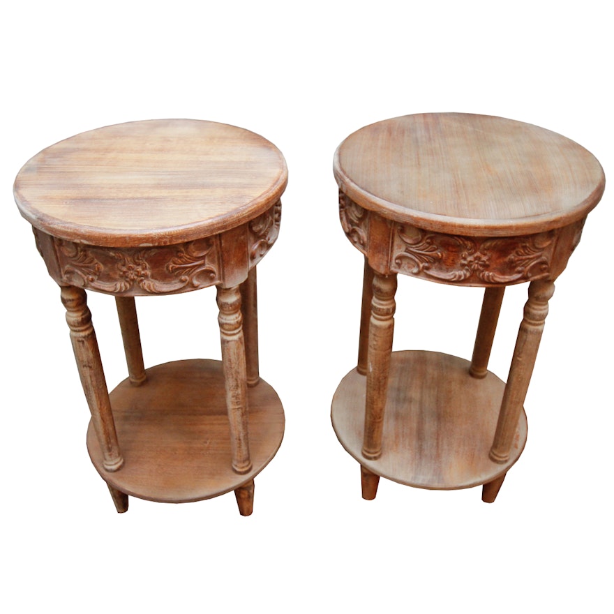 Pair of End Tables by The Design House