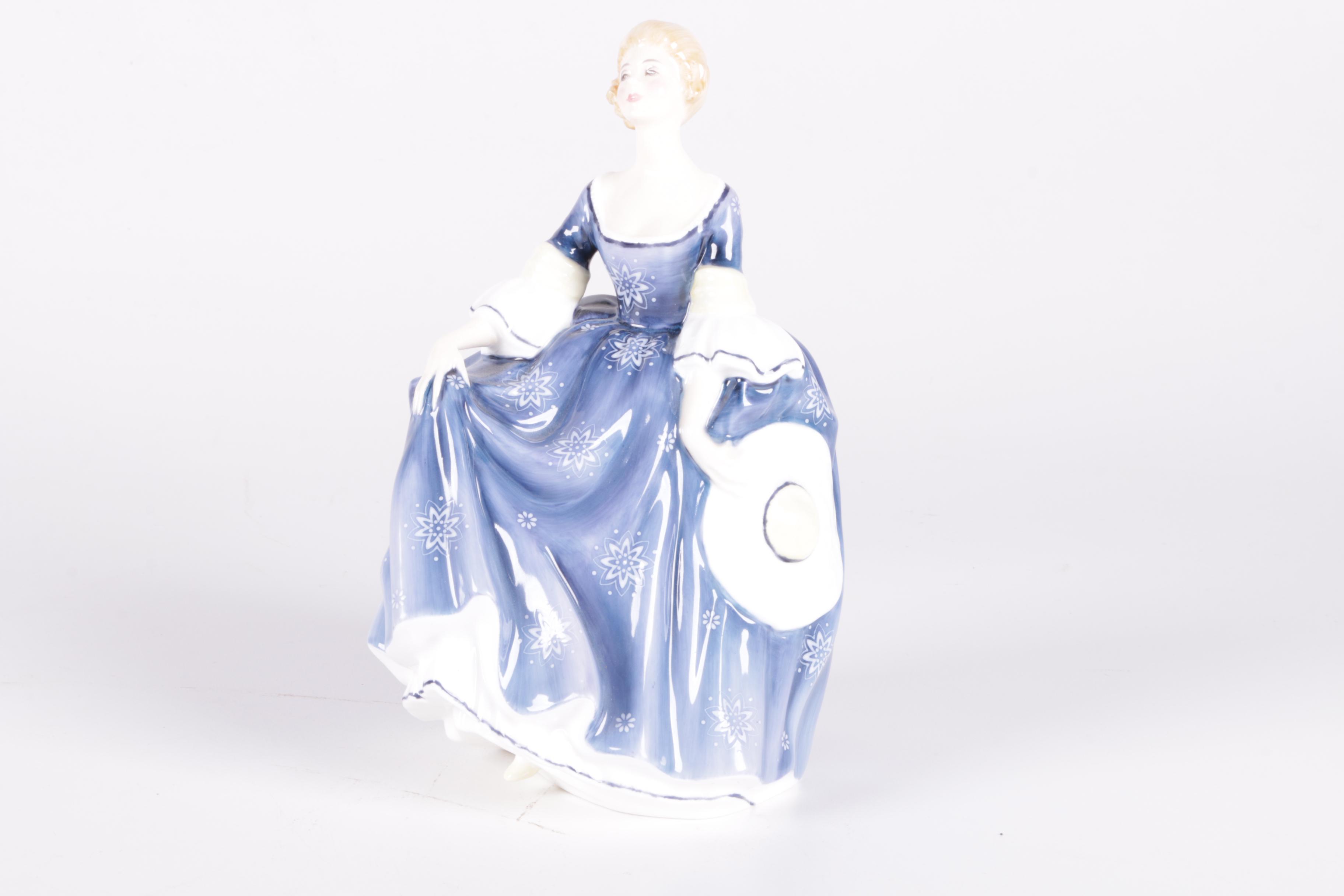 Royal Doulton "Pretty Ladies" Figurine with Vintage Pair