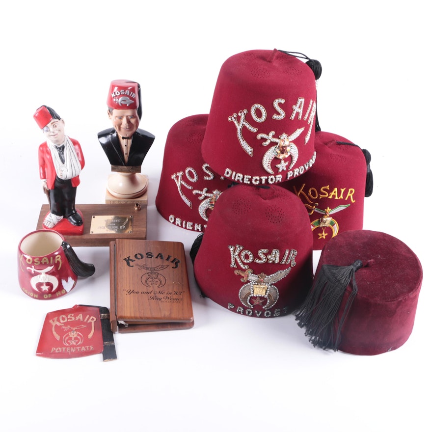 Collection of Kosair Shriners Items