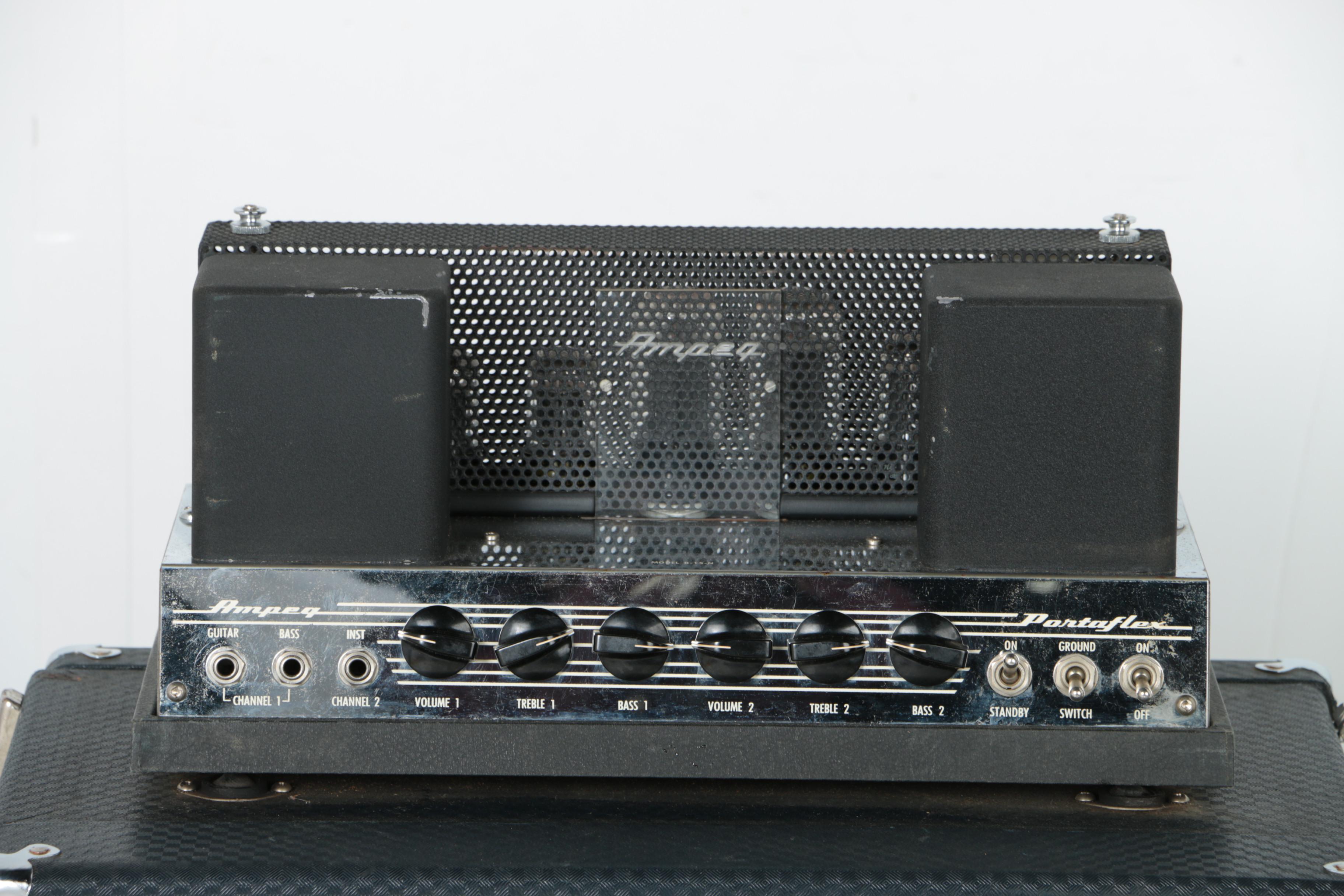 Vintage Ampeg Portaflex Flip-Top Amplifier