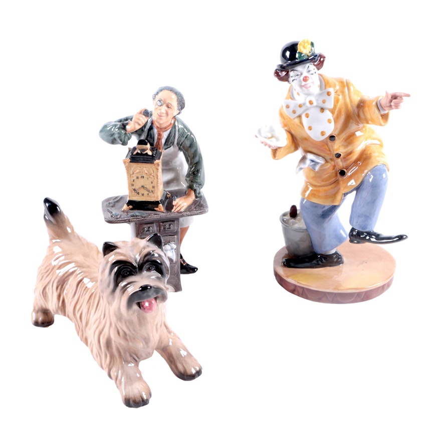 Porcelain Royal Doulton Figurines