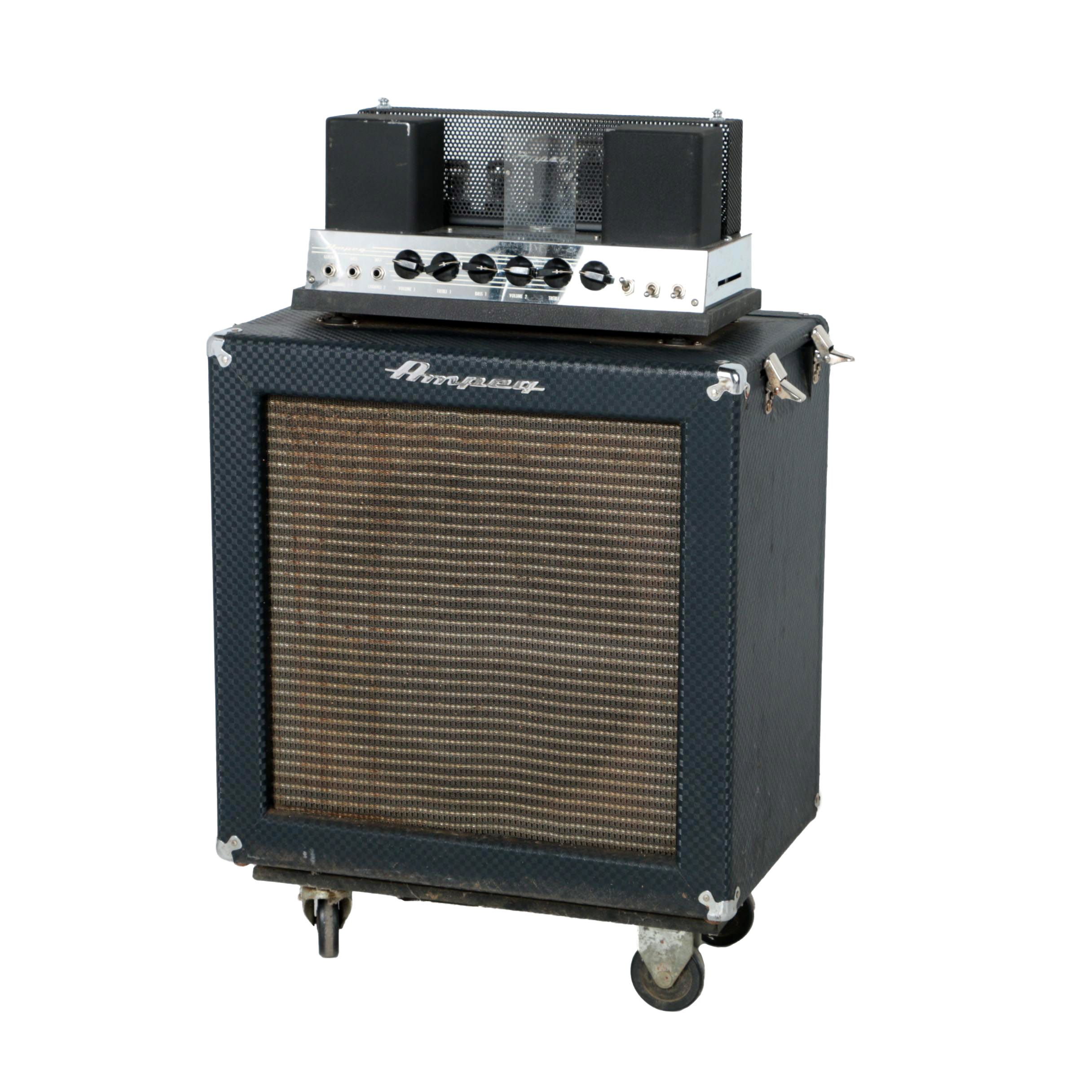 Vintage Ampeg Portaflex Flip-Top Amplifier