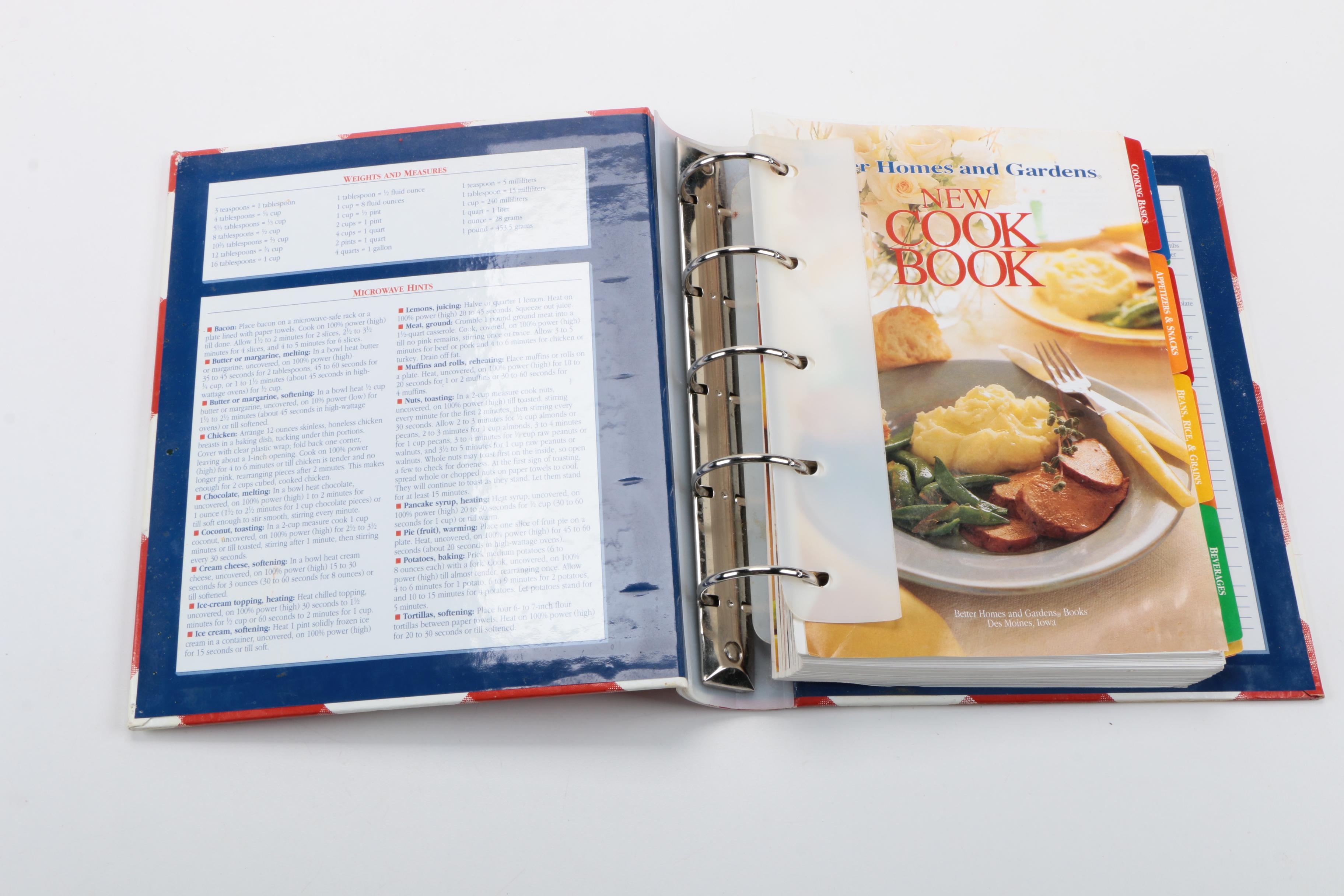 Better Home and Gardens Cookbooks including Betty Crocker