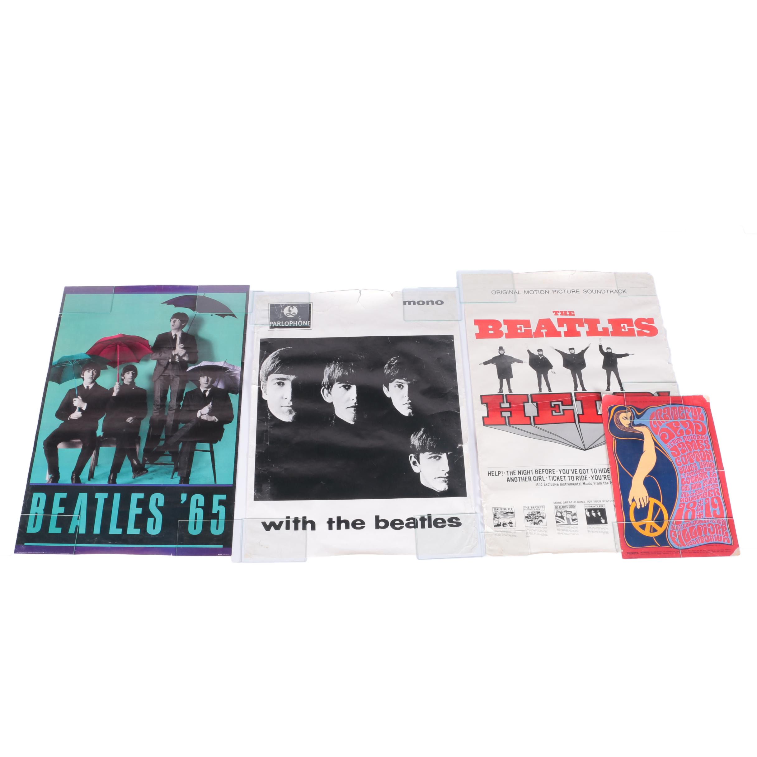 Beatles and Grateful Dead Posters