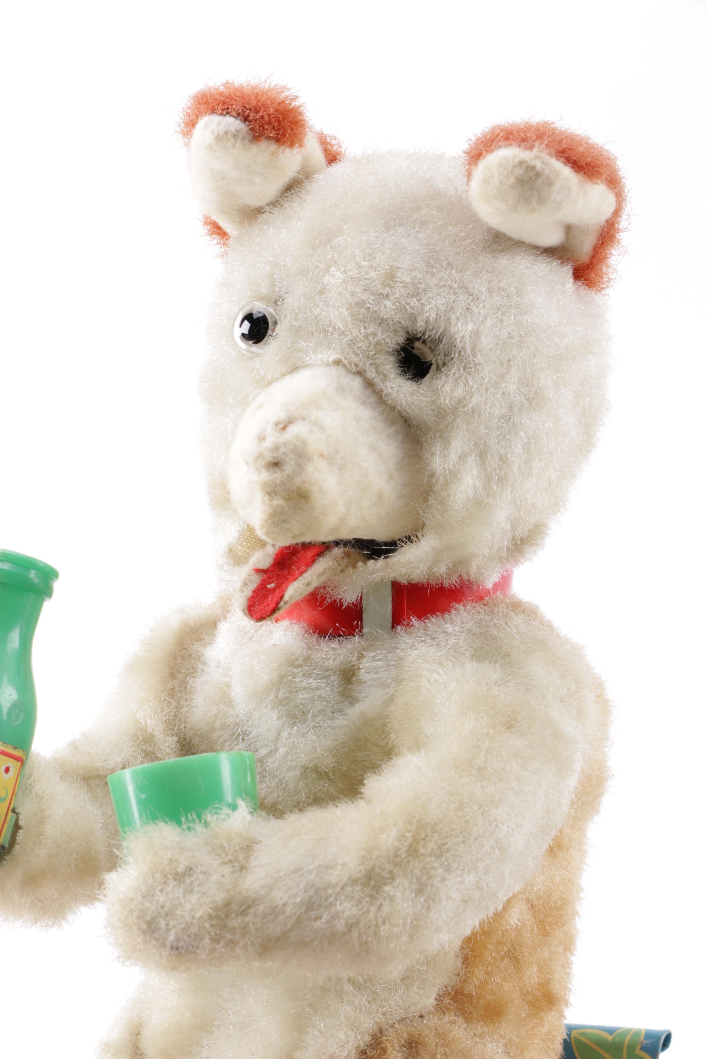 Japanese Mechanical Dog Toy