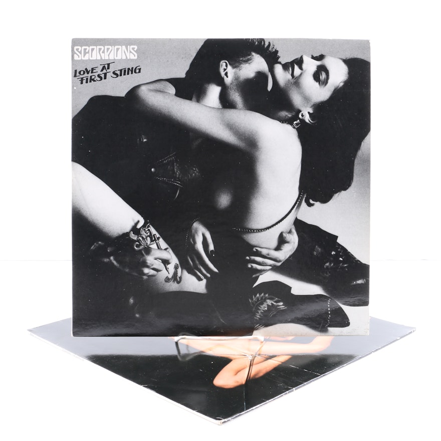 Scorpions LPs Including "Virgin Killer" Original Cover Art