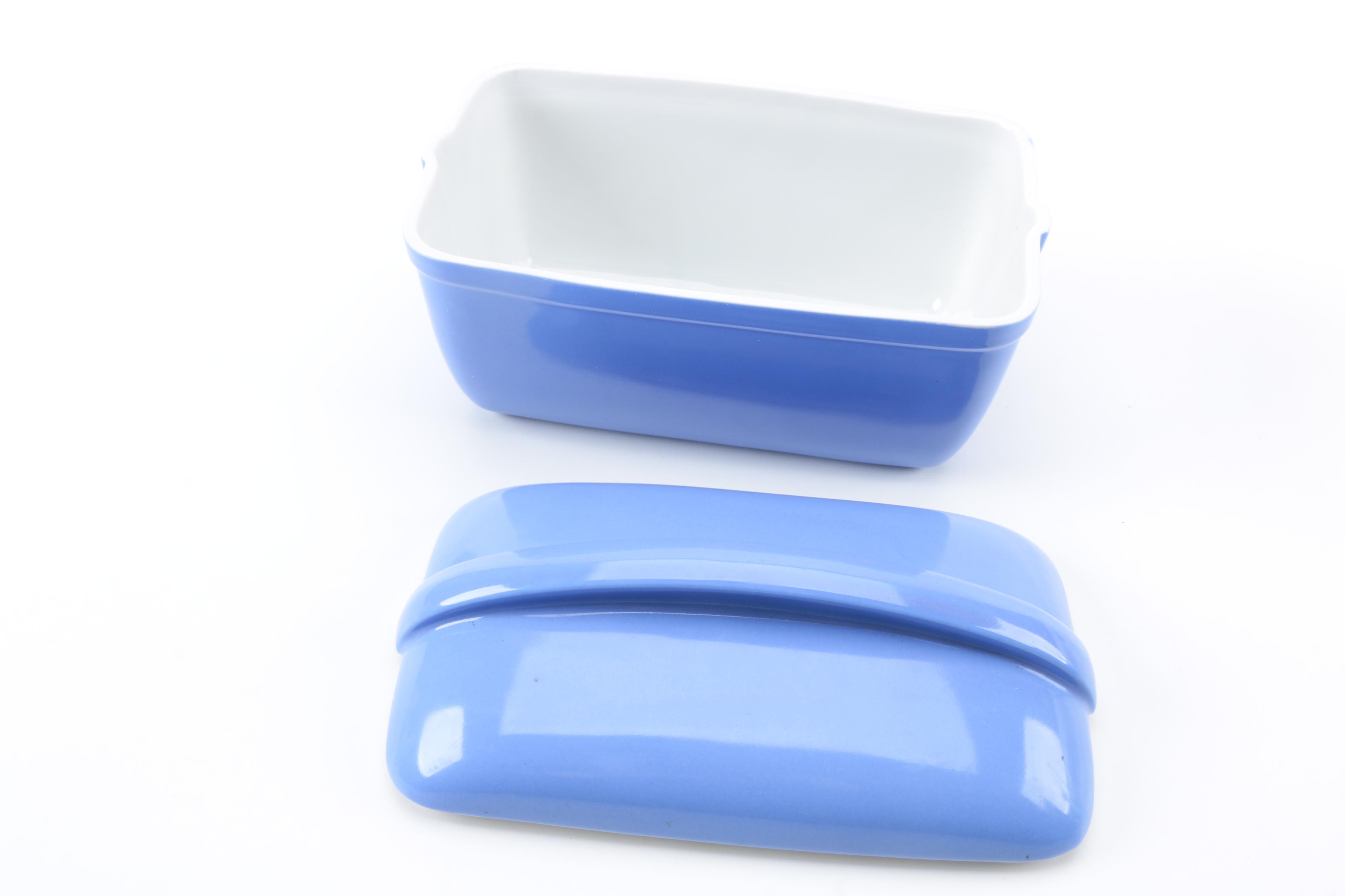 Hall for Westinghouse Ceramic Covered Dish and Glass Covered Dish