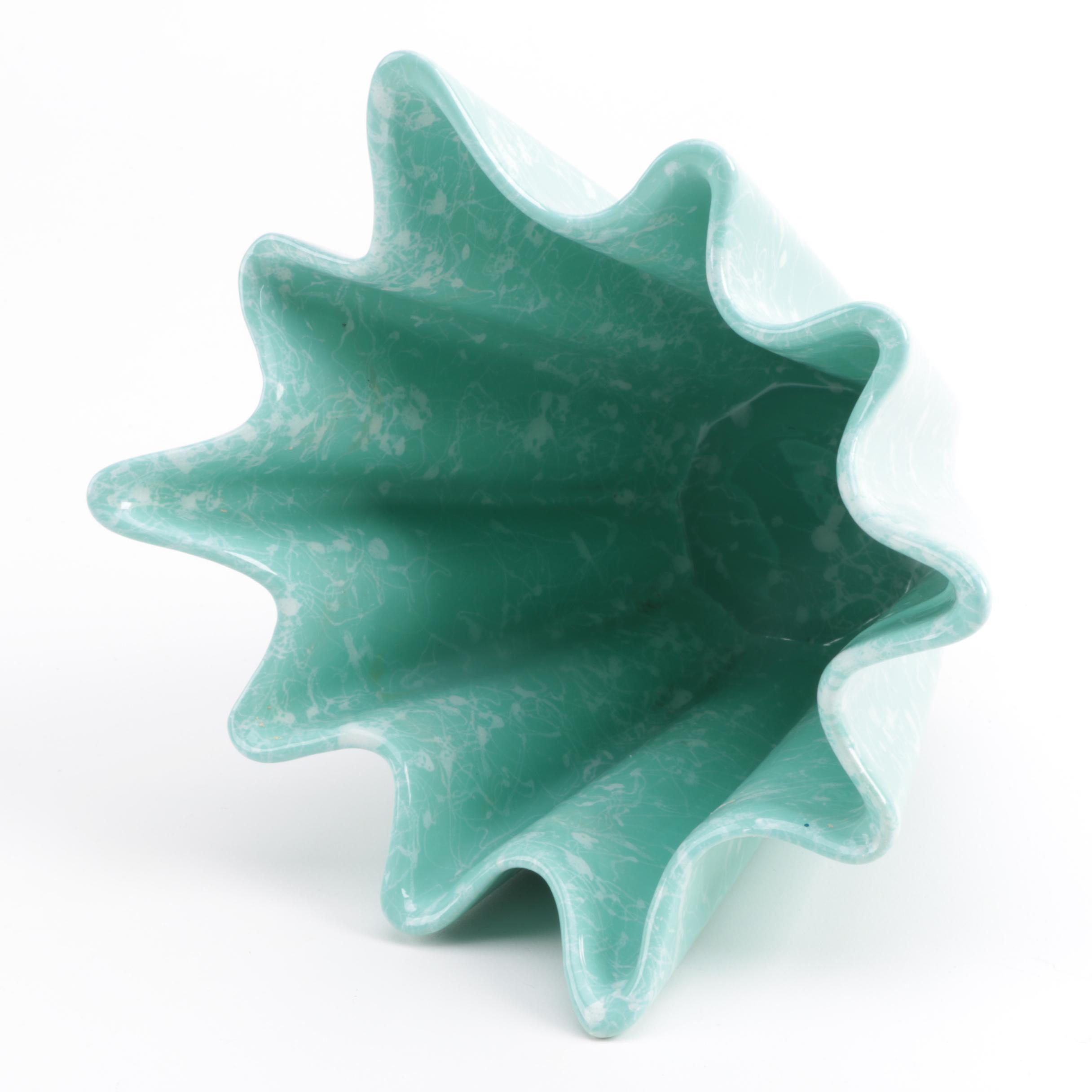 Mid-Century Shawnee Vase, Red Wing Bowl and Decor