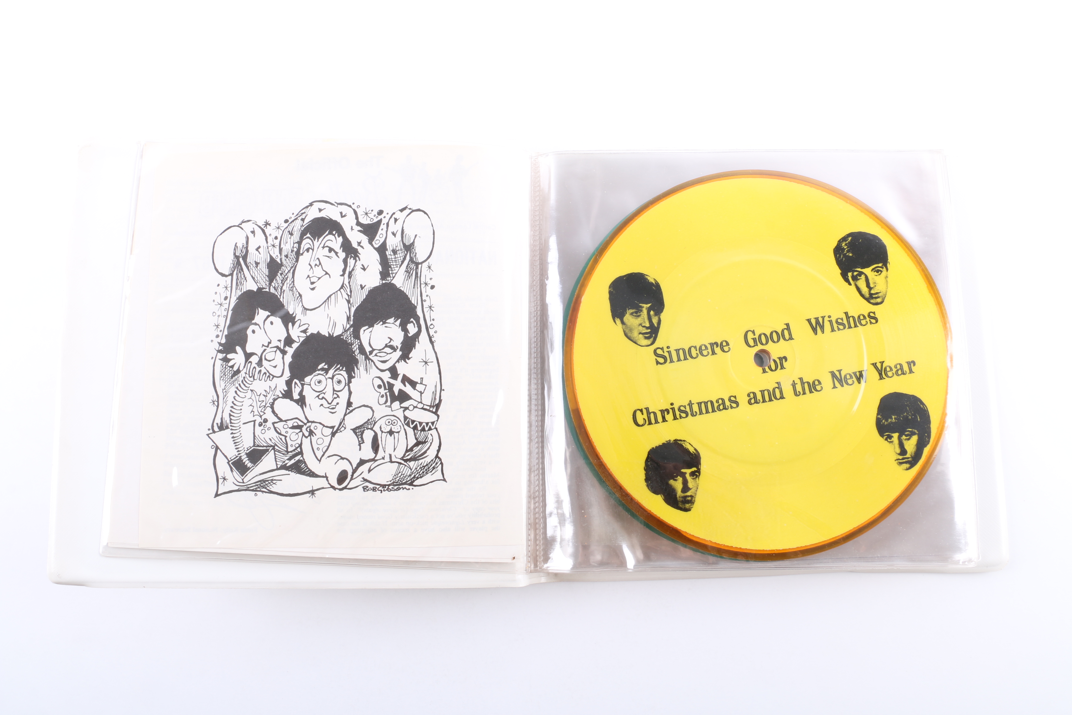 The Beatles "Christmas Collection" Official Fan Club Picture Disc Box Set