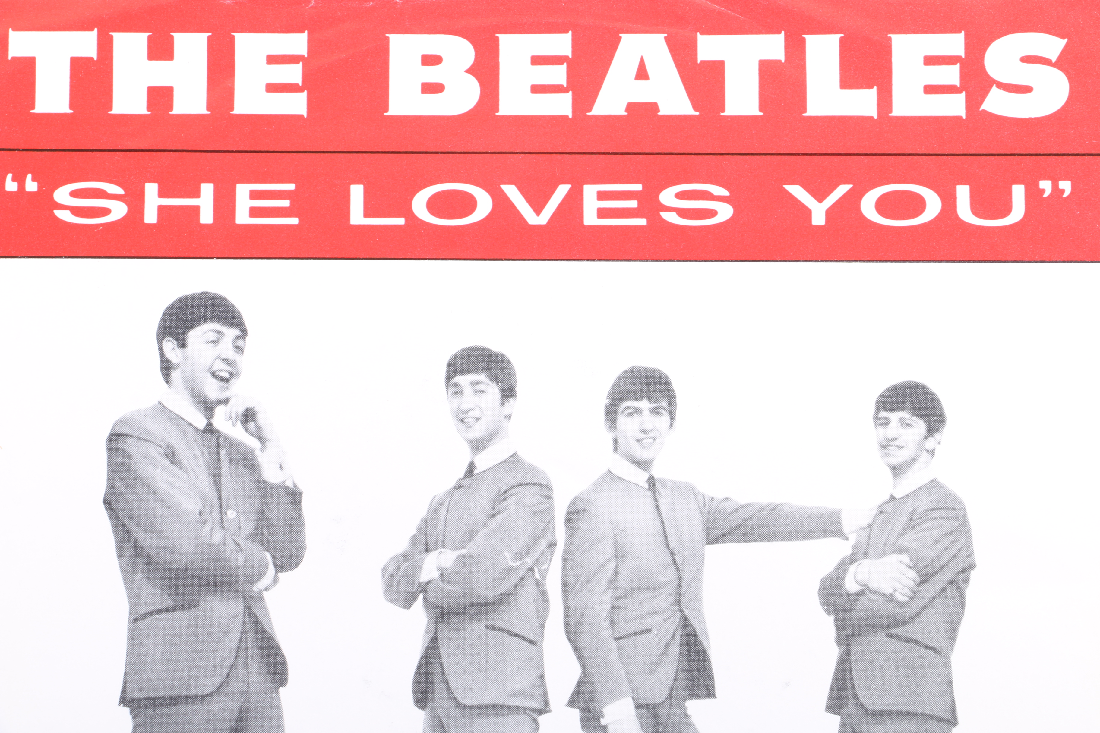 The Beatles "She Loves You" Original Swan Records 45