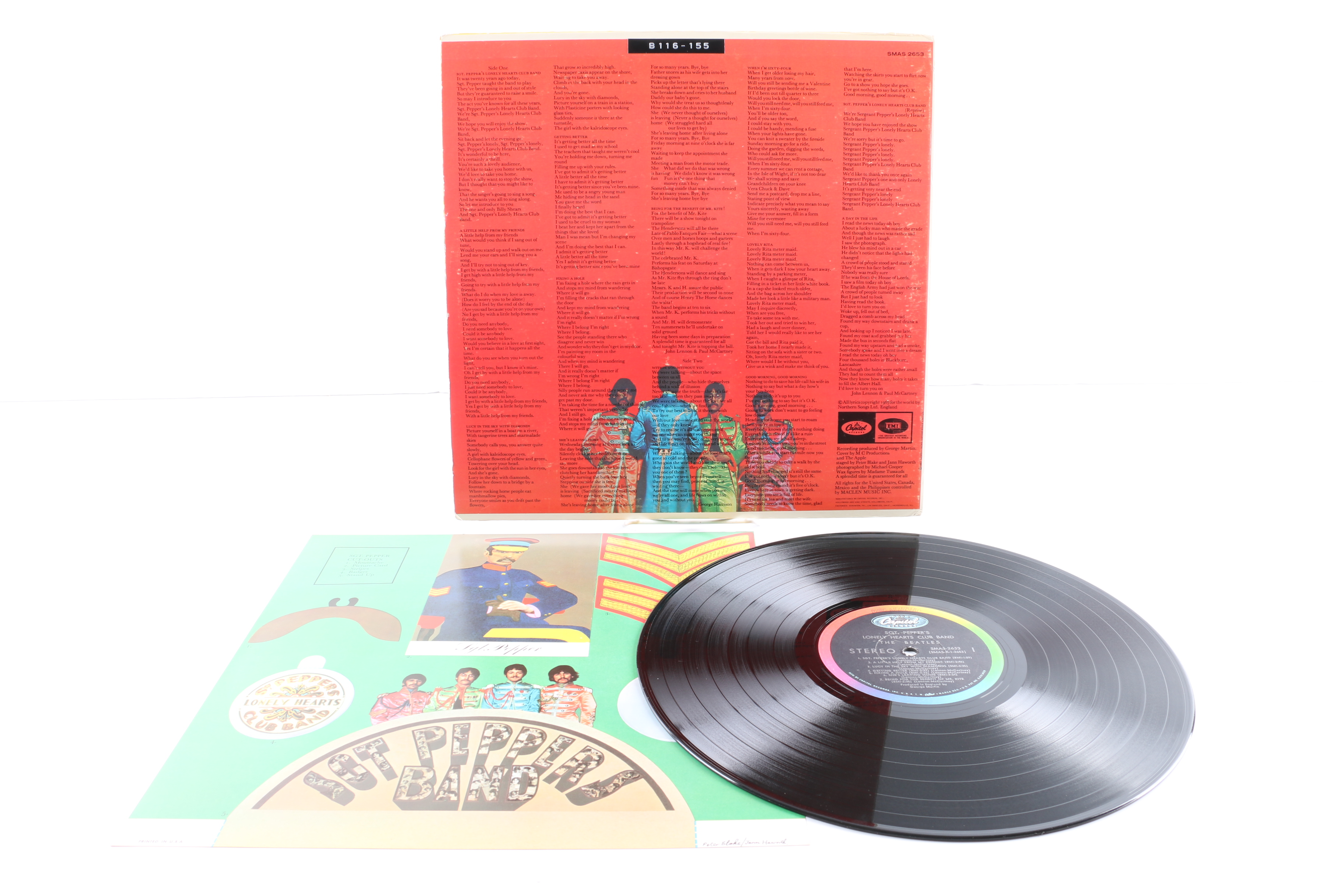 The Beatles "Sgt. Pepper" Original US Stereo Pressing LP