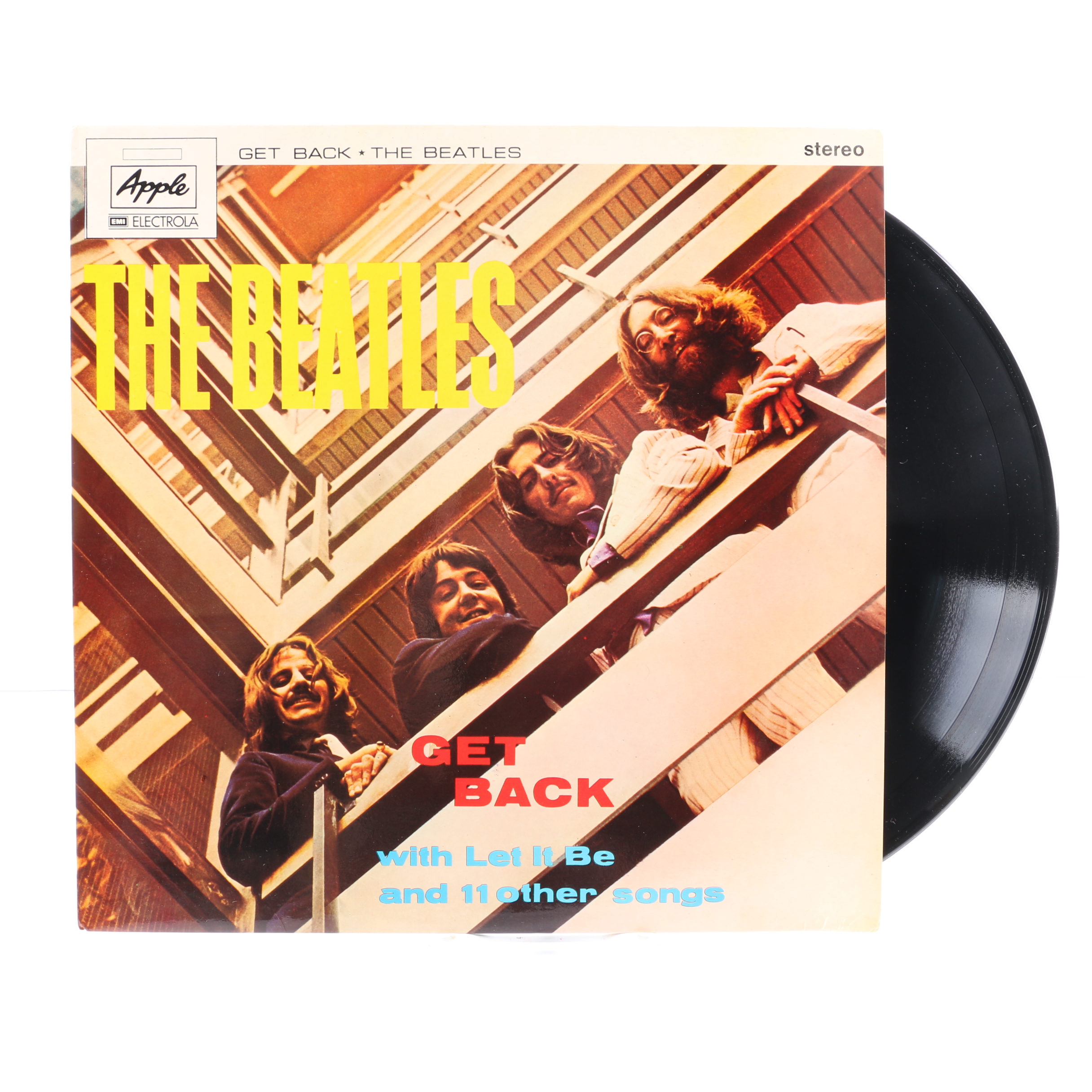 The Beatles "Get Back" Unofficial German Stereo Pressing LP