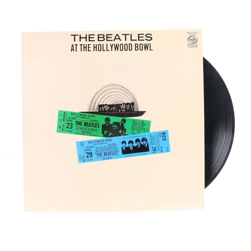 The Beatles "At The Hollywood Bowl" UK Stereo Pressing LP