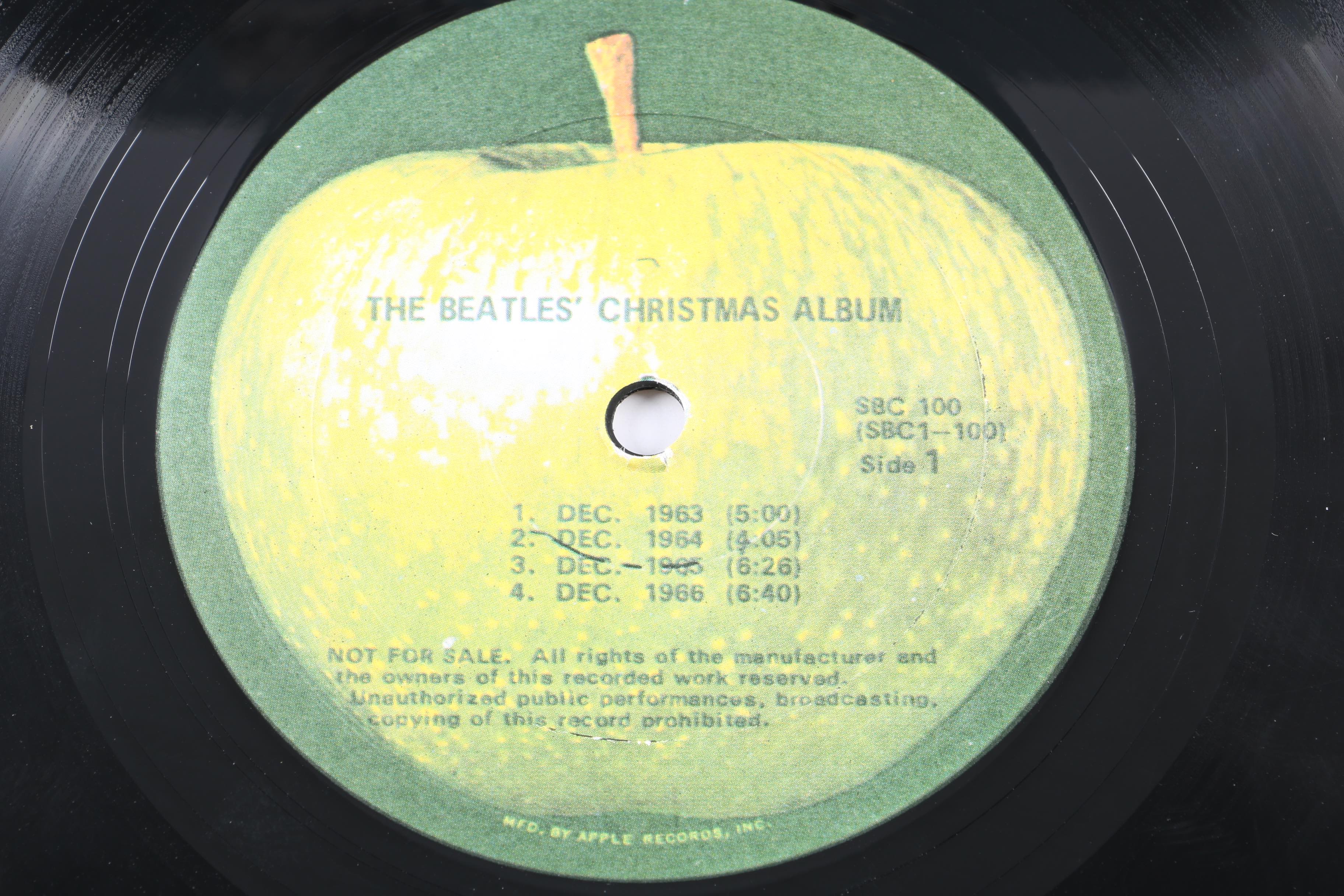 The Beatles "Christmas Album" Fan Club Only Compilation Bootleg LP